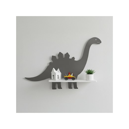 Woody Kids Regał ścienny w kolorze srebrno-białym -  33 x 25 x 10 cm ze sklepu Limango Polska w kategorii Meble dziecięce - zdjęcie 185565523