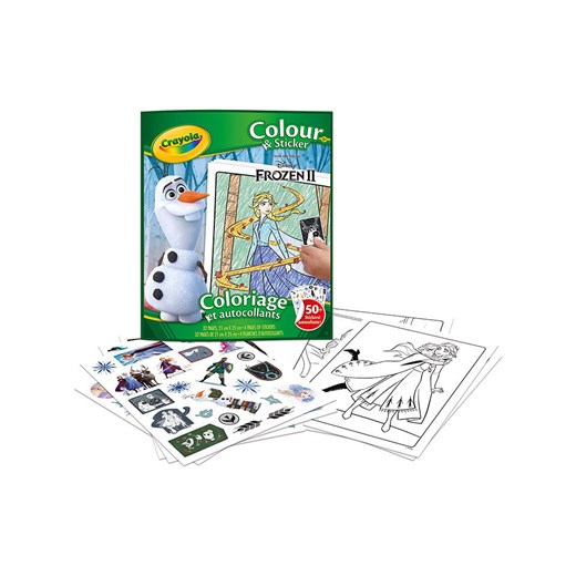 Crayola Kolorowanka &quot;Frozen&quot; - 3+ ze sklepu Limango Polska w kategorii Zabawki - zdjęcie 185565804