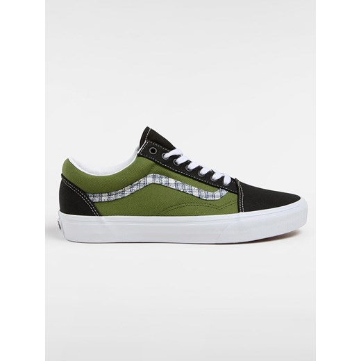 Vans Skórzane sneakersy &quot;Old Skool&quot; w kolorze oliwkowym ze sklepu Limango Polska w kategorii Trampki damskie - zdjęcie 185565892