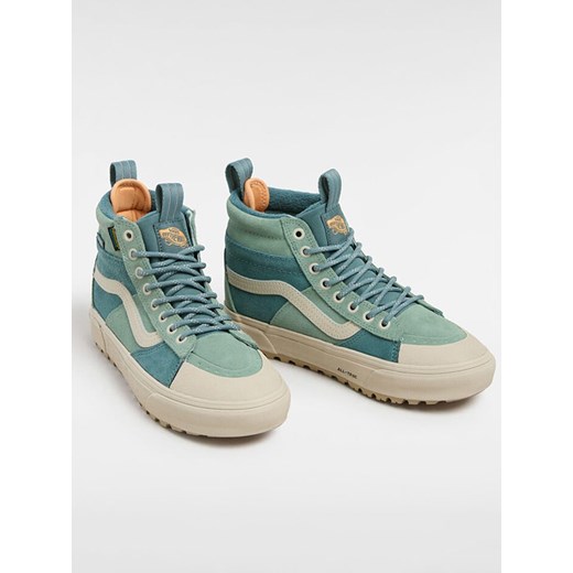 Vans Skórzane sneakersy &quot;Sk8-Hi&quot; w kolorze turkusowym ze sklepu Limango Polska w kategorii Buty sportowe damskie - zdjęcie 185565923