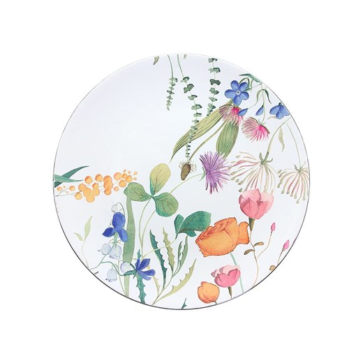 Andrea Fontebasso 1760 Talerz &quot;Flora&quot; w kolorze białym ze wzorem - Ø 33 cm ze sklepu Limango Polska w kategorii Naczynia - zdjęcie 185566024