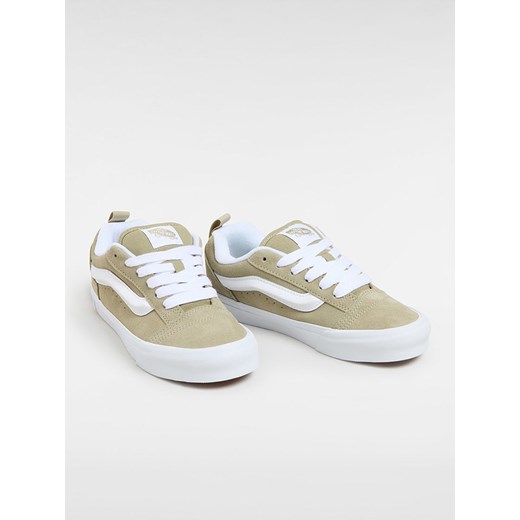 Vans Skórzane sneakersy &quot;Knu Skool&quot; w kolorze beżowym ze sklepu Limango Polska w kategorii Trampki damskie - zdjęcie 185566040