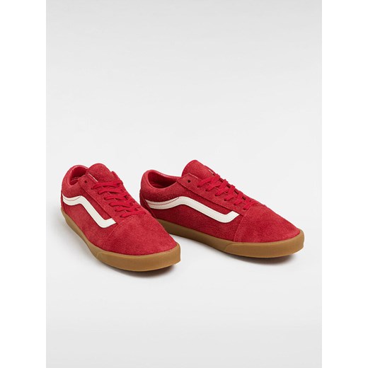 Vans Skórzane sneakersy &quot;Old Skool Lowpro&quot; w kolorze czerwonym ze sklepu Limango Polska w kategorii Trampki damskie - zdjęcie 185566113
