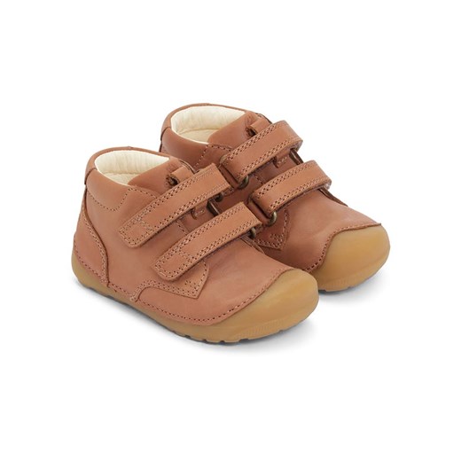 Bundgaard Skórzane buty &quot;Petit Strap&quot; w kolorze pomarańczowym do nauki chodzenia ze sklepu Limango Polska w kategorii Buciki niemowlęce - zdjęcie 185566250