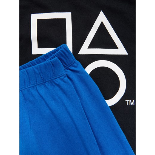 Reserved - Piżama Playstation - czarny Reserved 98/104 (2-4 lata) Reserved