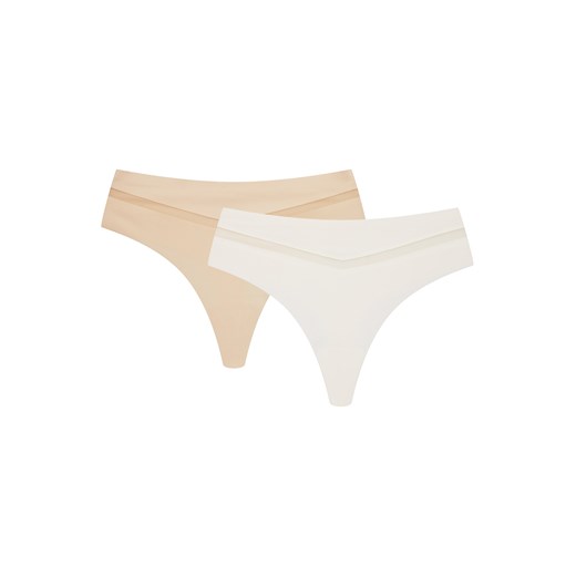 Stringi Henderson Fleda 43670 2-pak nude/coffe ze sklepu kontri.pl w kategorii Majtki damskie - zdjęcie 185567260