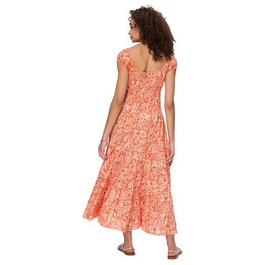 Aller Simplement Sukienka w kolorze pomarańczowo-białym Aller Simplement 38/40 okazja Limango Polska