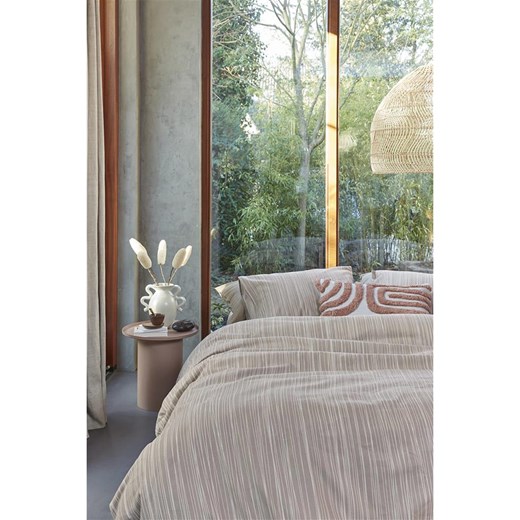 Beddinghouse Komplet pościeli flanelowej &quot;Drips&quot; w kolorze beżowym Beddinghouse 135x200 cm promocyjna cena Limango Polska