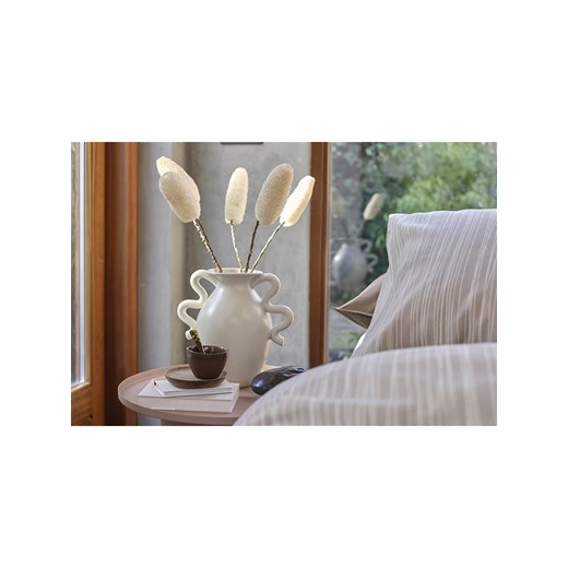 Beddinghouse Komplet pościeli flanelowej &quot;Drips&quot; w kolorze beżowym Beddinghouse 135x200 cm okazyjna cena Limango Polska