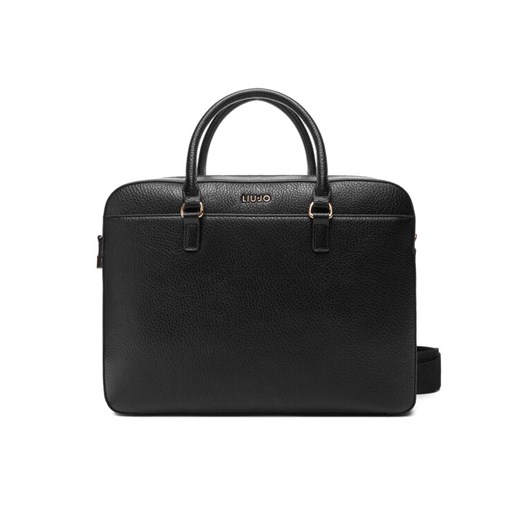 Torebka Liu Jo Esc M Briefcase AF5320 E0027 Czarny ze sklepu eobuwie.pl w kategorii Torebki damskie - zdjęcie 185568991