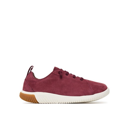 Sneakersy Keen  Knx Lace 1031125 Bordowy ze sklepu eobuwie.pl w kategorii Buty sportowe dziecięce - zdjęcie 185569041