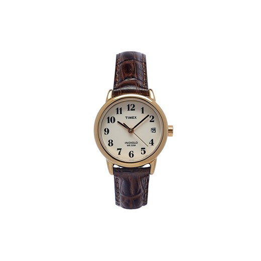 Zegarek Timex Easy Reader T20071 Brązowy ze sklepu eobuwie.pl w kategorii Zegarki - zdjęcie 185569050