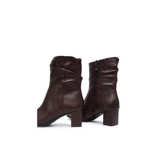 Botki Caprice 9-25309-45 Brązowy Caprice 40 eobuwie.pl