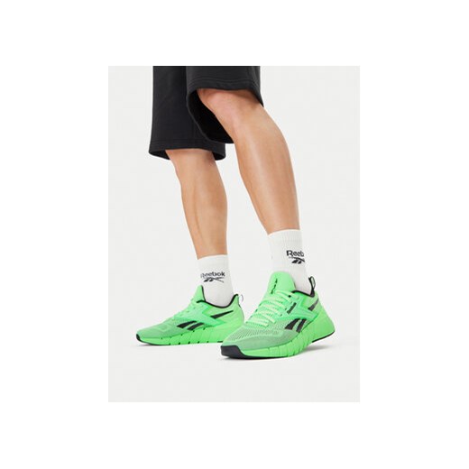 Sneakersy Reebok EO-NANO GYM 100225435 Zielony Reebok 44_1_2 eobuwie.pl