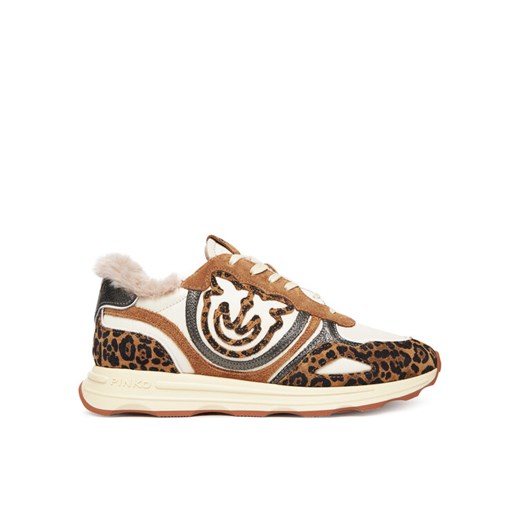 PINKO Sneakersy Zoe 01 SS0087P121 Beżowy ze sklepu MODIVO w kategorii Buty sportowe damskie - zdjęcie 185570420