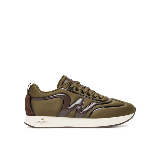Weekend Max Mara Sneakersy 2525766034650 Zielony ze sklepu MODIVO w kategorii Buty sportowe damskie - zdjęcie 185570521