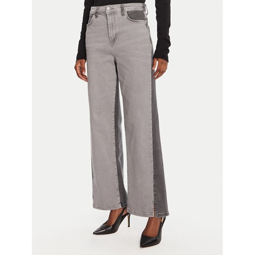 LOLA CASADEMUNT Jeansy LF2514015 Szary Wide Leg ze sklepu MODIVO w kategorii Jeansy damskie - zdjęcie 185570533