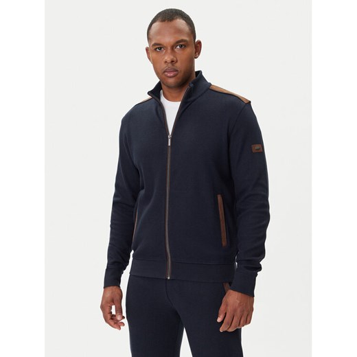 Bugatti Bluza 8700-85050D Granatowy Regular Fit ze sklepu MODIVO w kategorii Bluzy męskie - zdjęcie 185570534