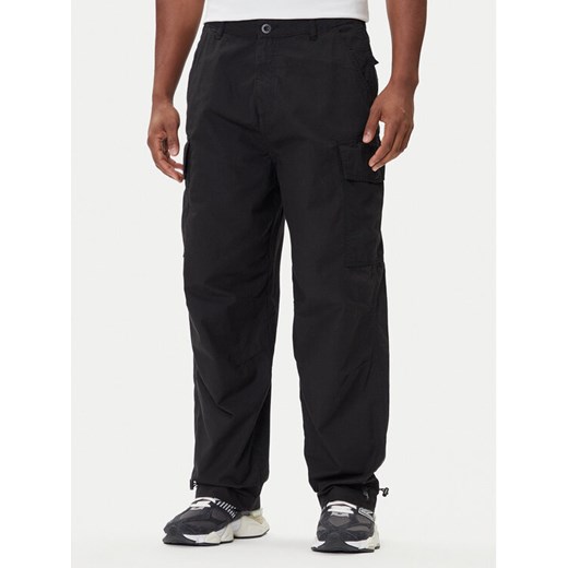 Alpha Industries Spodnie materiałowe 258200 Czarny Loose Fit ze sklepu MODIVO w kategorii Spodnie męskie - zdjęcie 185570572
