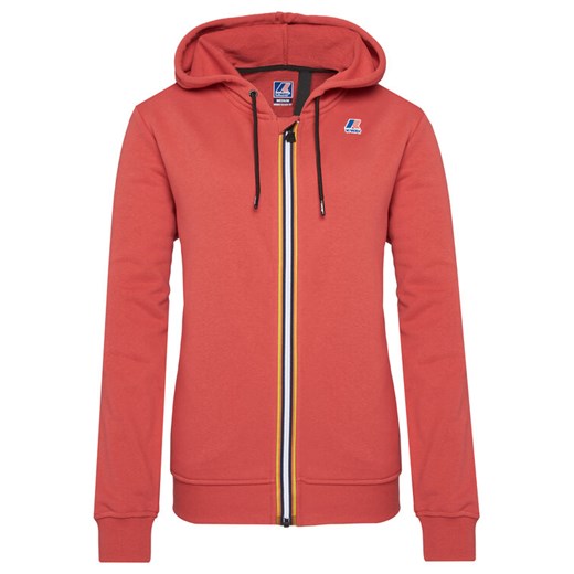 K-Way Bluza Arnel K4115ZW Czerwony Regular Fit ze sklepu MODIVO w kategorii Bluzy męskie - zdjęcie 185570581