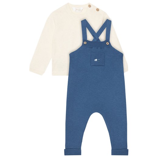 Mayoral Komplet sweter i spodnie materiałowe 2646 Niebieski Regular Fit ze sklepu MODIVO w kategorii Odzież dla niemowląt - zdjęcie 185570604