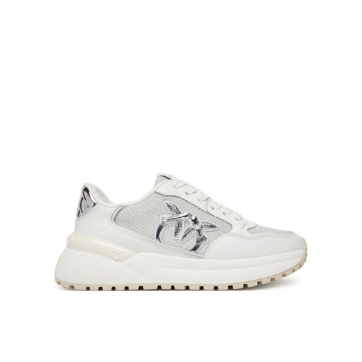 PINKO Sneakersy Gem 07 SS0055P104 Biały ze sklepu MODIVO w kategorii Buty sportowe damskie - zdjęcie 185570630