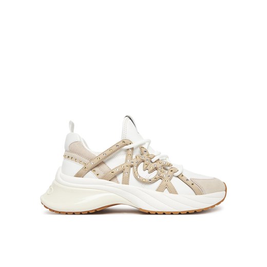 PINKO Sneakersy Ariel 28 SS0095E031 Biały ze sklepu MODIVO w kategorii Buty sportowe damskie - zdjęcie 185570690