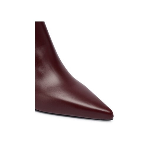 Max Mara Botki 2524796011600 Bordowy Max Mara 39 MODIVO