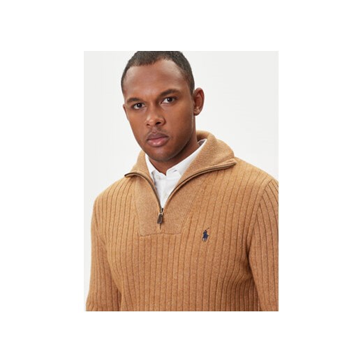 Polo Ralph Lauren Sweter 710974167002 Beżowy Regular Fit Polo Ralph Lauren L MODIVO