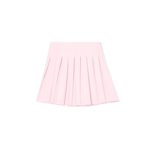Cropp - Różowa plisowana spódnica mini - różowy ze sklepu Cropp w kategorii Spódnice - zdjęcie 185573171