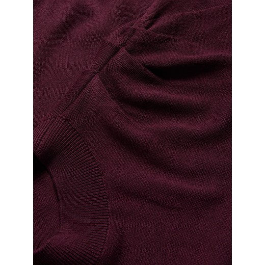 Reserved - Sweter z zakładkami na ramionach - ciemnofioletowy Reserved XL Reserved