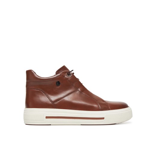 Sneakersy Caprice 9-25150-43 Brązowy ze sklepu eobuwie.pl w kategorii Buty sportowe damskie - zdjęcie 185574830