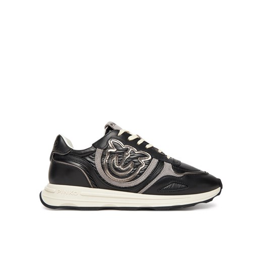 Sneakersy PINKO Zoe 01 SS0087P023 Czarny ze sklepu eobuwie.pl w kategorii Buty sportowe damskie - zdjęcie 185574842