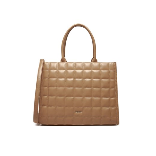 Torebka JENNY C-JNY-M-010-08 Beżowy ze sklepu eobuwie.pl w kategorii Torby Shopper bag - zdjęcie 185574864