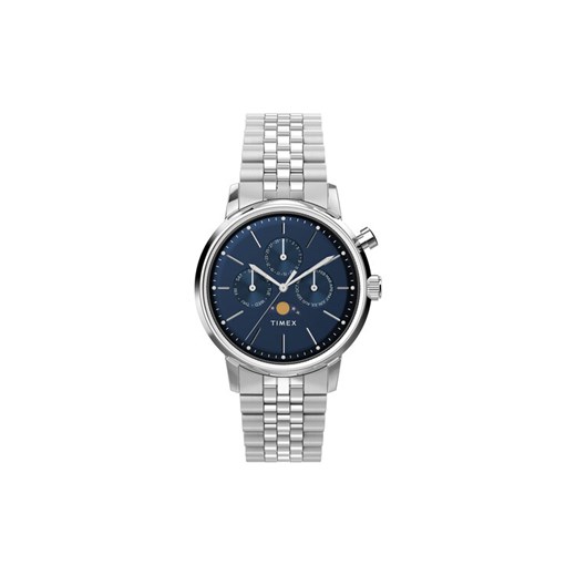 Timex Zegarek Marlin TW2W51300 Srebrny ze sklepu MODIVO w kategorii Zegarki - zdjęcie 185575294