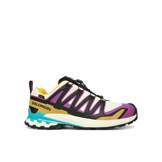 Salomon Trekkingi Xa Pro 3D V9 Gore-Tex L47881700 Żółty ze sklepu MODIVO w kategorii Buty trekkingowe męskie - zdjęcie 185575351
