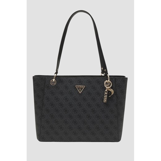 GUESS Szara shopperka damska Noelle Tote ze sklepu outfit.pl w kategorii Torby Shopper bag - zdjęcie 185575970