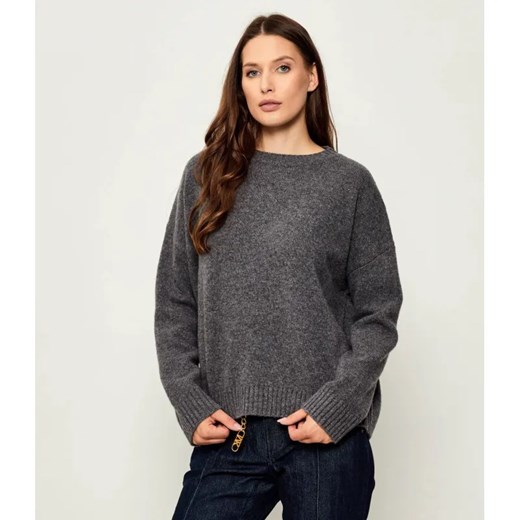 Weekend MaxMara Wełniany sweter SIBARI | Relaxed fit ze sklepu Gomez Fashion Store w kategorii Swetry damskie - zdjęcie 185576254
