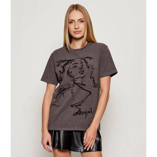 Desigual T-shirt TS_BUDAPEST | Regular Fit ze sklepu Gomez Fashion Store w kategorii Bluzki damskie - zdjęcie 185576301