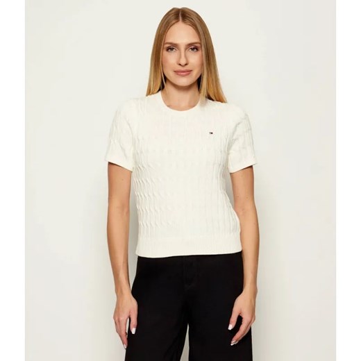 Tommy Hilfiger Sweter | Slim Fit ze sklepu Gomez Fashion Store w kategorii Swetry damskie - zdjęcie 185576322