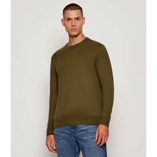 Tommy Hilfiger Sweter | Regular Fit | z dodatkiem kaszmiru ze sklepu Gomez Fashion Store w kategorii Swetry męskie - zdjęcie 185576332