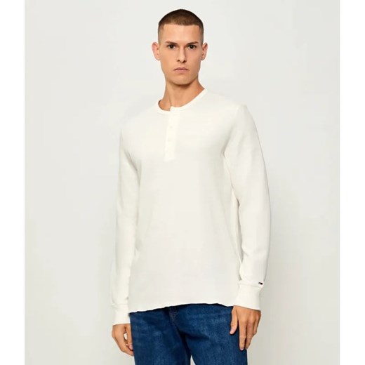 Tommy Jeans Longsleeve HENLEY | Regular Fit ze sklepu Gomez Fashion Store w kategorii T-shirty męskie - zdjęcie 185577334