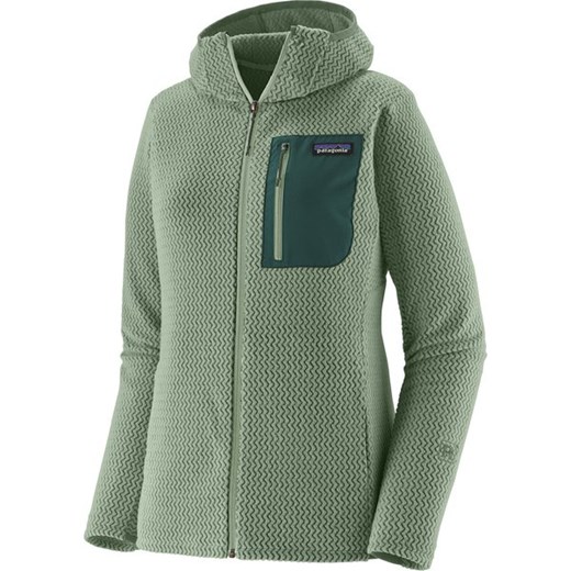 Polar damski R1 Air Full-Zip Hoody Patagonia ze sklepu SPORT-SHOP.pl w kategorii Bluzy damskie - zdjęcie 185578614