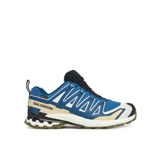 Trekkingi Salomon Xa Pro 3D V9 Gore-Tex L47817400 Niebieski ze sklepu eobuwie.pl w kategorii Buty sportowe męskie - zdjęcie 185578843