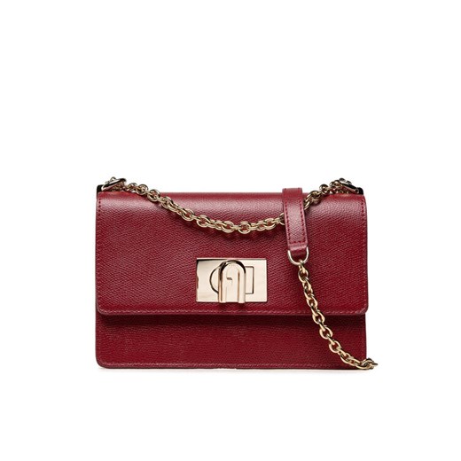 Torebka Furla 1927 BAFKACO-ARE000-CGQ001-1-007-20-BG-B Bordowy ze sklepu eobuwie.pl w kategorii Kopertówki - zdjęcie 185578904