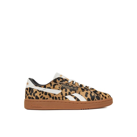 Reebok Sneakersy EO-CLUB C GROUNDS UK 100229527 Brązowy ze sklepu MODIVO w kategorii Buty sportowe damskie - zdjęcie 185581460