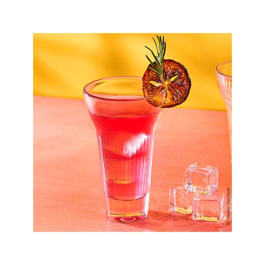 La Rochère France Szklanki koktajlowe (6 szt.) &quot;Calanque&quot; - 220 ml La Rochère France onesize okazyjna cena Limango Polska