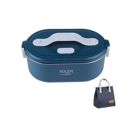 Adler Elektryczny lunchbox &quot;AD 4522&quot; w kolorze niebieskim - 800 ml ze sklepu Limango Polska w kategorii Pojemniki kuchenne - zdjęcie 185582400