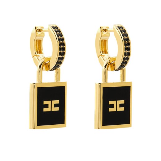 Kolczyki Elisabetta Franchi OR-27-K46E2-V270 Czarny ze sklepu eobuwie.pl w kategorii Kolczyki - zdjęcie 185582503
