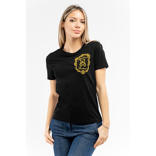 Moschino Koszulka w kolorze czarnym ze sklepu Limango Polska w kategorii Bluzki damskie - zdjęcie 185583124